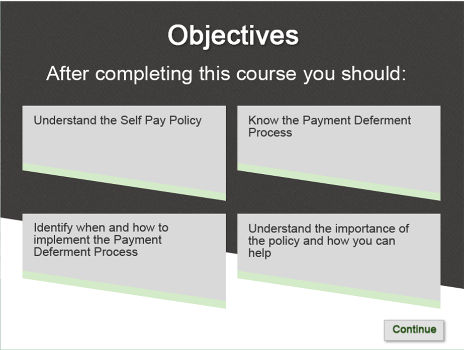 SELFPAY Collections Cheryl A. MacLeod